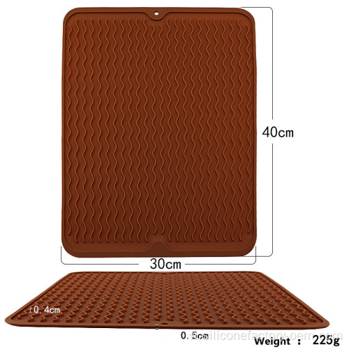 Đĩa silicon sấy khô đệm bếp sấy khô
